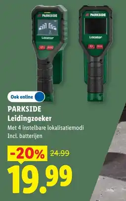 Lidl Parkside Leidingzoeker aanbieding