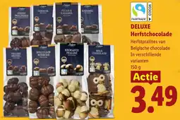 Lidl Deluxe Herfstchocolade aanbieding