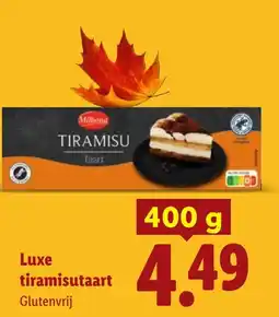 Lidl Milbona Tiramisu Taart aanbieding
