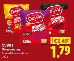 Lidl Duyvis Borrelnootjes aanbieding