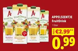 Lidl Appelsientje FruitDrink aanbieding