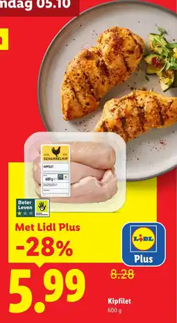 Lidl Scharrelkip Kipfilet aanbieding