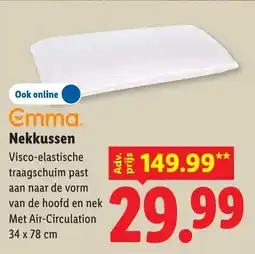 Lidl Emma Nekkussen aanbieding