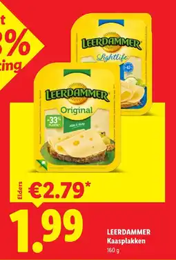 Lidl Leerdammer Kaasplakken aanbieding