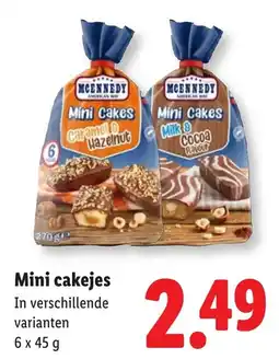 Lidl McKennedy Mini cakejes aanbieding