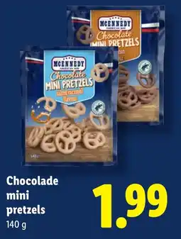 Lidl McKennedy Chocolate mini pretzels aanbieding