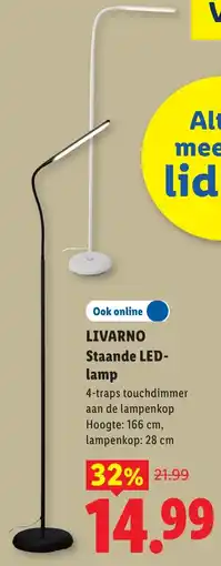 Lidl Livarno Staande LED-lamp aanbieding