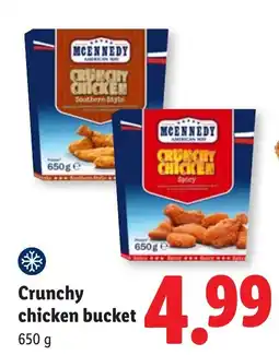 Lidl McKennedy Crunchy chicken bucket aanbieding