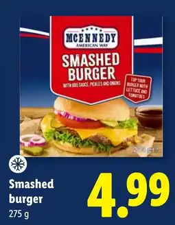 Lidl McKennedy Smashed Burger aanbieding