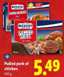Lidl McKennedy Pulled Pork aanbieding