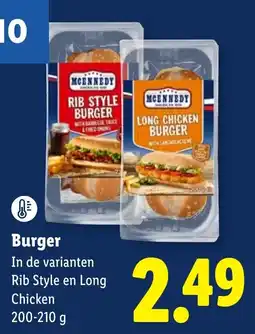 Lidl McKennedy Burger aanbieding