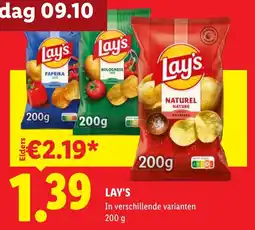 Lidl Lay's aanbieding