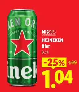Lidl Heineken Bier aanbieding