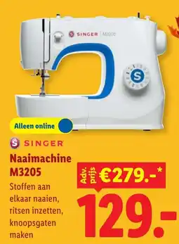 Lidl Alle Naaimachine M3205 aanbieding