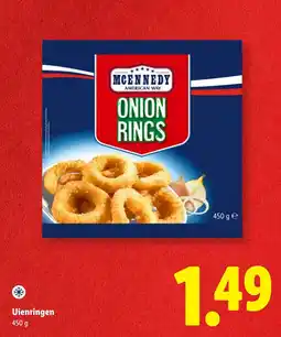 Lidl McKennedy Uienringen aanbieding