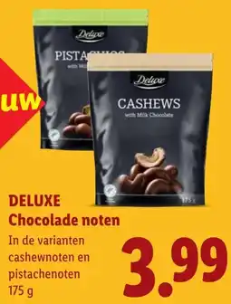 Lidl Deluxe Chocolade noten aanbieding