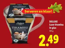 Lidl Deluxe Luxe tiramisu aanbieding