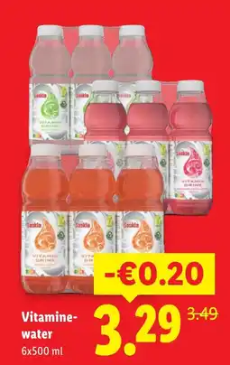 Lidl Saskia Vitamine-water aanbieding