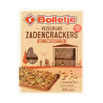 Dekamarkt Bolletje Zadencrackers pompoenpitten aanbieding