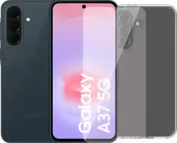 Coolblue Samsung Galaxy A37 128GB Donkergroen 5G + Accessoirepakket aanbieding