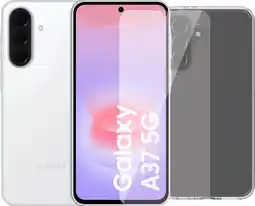 Coolblue Samsung Galaxy A37 128GB Wit 5G + Accessoirepakket aanbieding