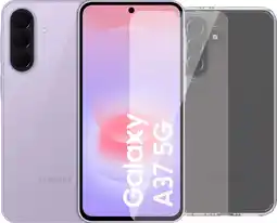 Coolblue Samsung Galaxy A37 256GB Roze 5G + Accessoirepakket aanbieding