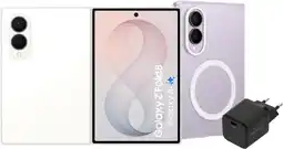 Coolblue Samsung Galaxy Z Fold 8 256GB Wit 5G + Accessoirepakket aanbieding