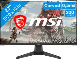 Coolblue MSI MAG 276CF E20 Curved aanbieding