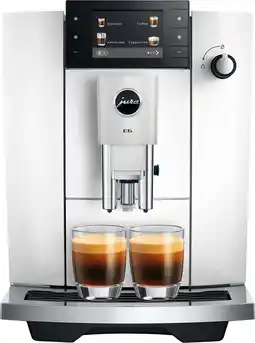Coolblue JURA E6 Piano White (ED) aanbieding