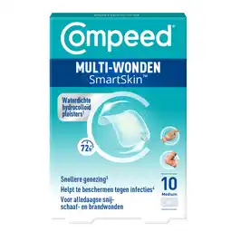 De Online Drogist Compeed SmartSkin Multiwondpleister M aanbieding