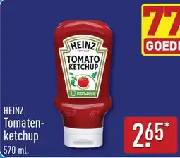 ALDI Heinz tomaten ketchup aanbieding