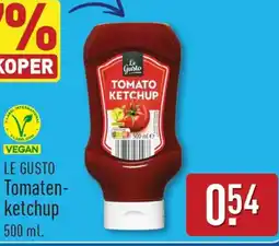 ALDI Le gusto tomaten ketchup aanbieding