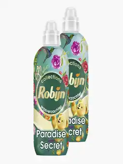 Flink Robijn Wasverzachter paradise secret 765ml 2x aanbieding