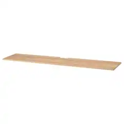 IKEA BestÅ Toppaneel voor tv, eikenfineer, 240x42 cm aanbieding