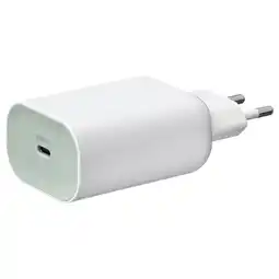IKEA Witte, compacte usb-c oplader, 65w pd, met platte stekker aanbieding