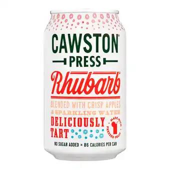 Dekamarkt Cawston press Apple rhubarb aanbieding