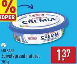 ALDI Milsani Zuivelspread naturel aanbieding