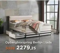 TotaalBED Opbergboxspring Berlijn | lade aanbieding