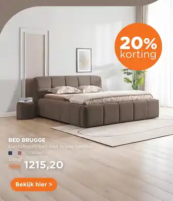 TotaalBED BED BRUGGE aanbieding