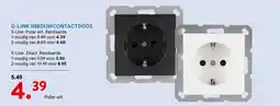 Kluswijs Q-LINK INBOUWCONTACTDOOS aanbieding