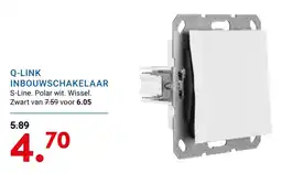 Kluswijs Q-LINK INBOUWSCHAKELAAR aanbieding