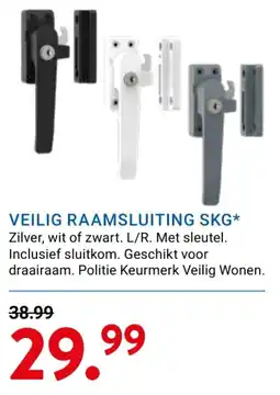 Kluswijs VEILIG RAAMSLUITING SKG* aanbieding