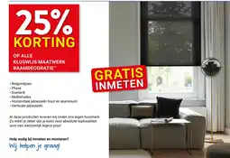 Kluswijs Kluswijs raamdecoratie aanbieding
