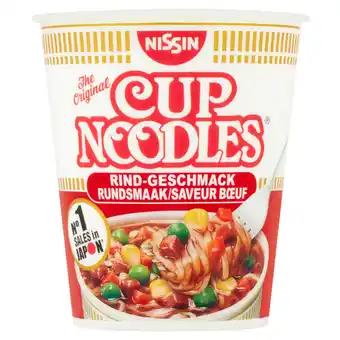 Dekamarkt Nissin Noodles cup 5 spices beef aanbieding