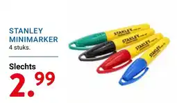 Kluswijs stanley minimarker aanbieding