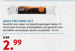 Kluswijs anza pro mini vilt aanbieding