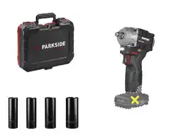 Lidl PARKSIDE PERFORMANCE Accu-slagmoersleutel 12 V 300 Nm, zonder accu en lader, incl. doppenset aanbieding