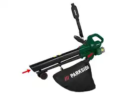 Lidl PARKSIDE Accu-bladblazer en -bladzuiger 40 V, zonder accu's en lader aanbieding