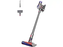 MediaMarkt Dyson V8 Absolute - Steelstofzuiger Incl. Kruimelzuiger Accuduur 40 Min Zilver aanbieding