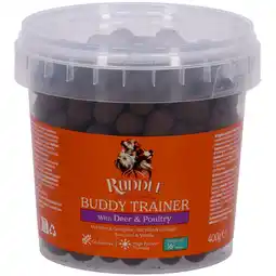 Pets Place Ruddle Buddy Trainer - Trainingssnacks - 400 g Hert&Gevogelte aanbieding
